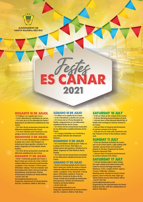 Festes Es Canar 2021 (Ver programa)